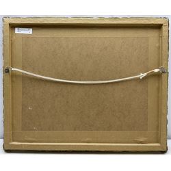 Joseph Dixon Clark (Newcastle 1849-1944): Sheep in Springtime, watercolour signed 25cm x 35cm