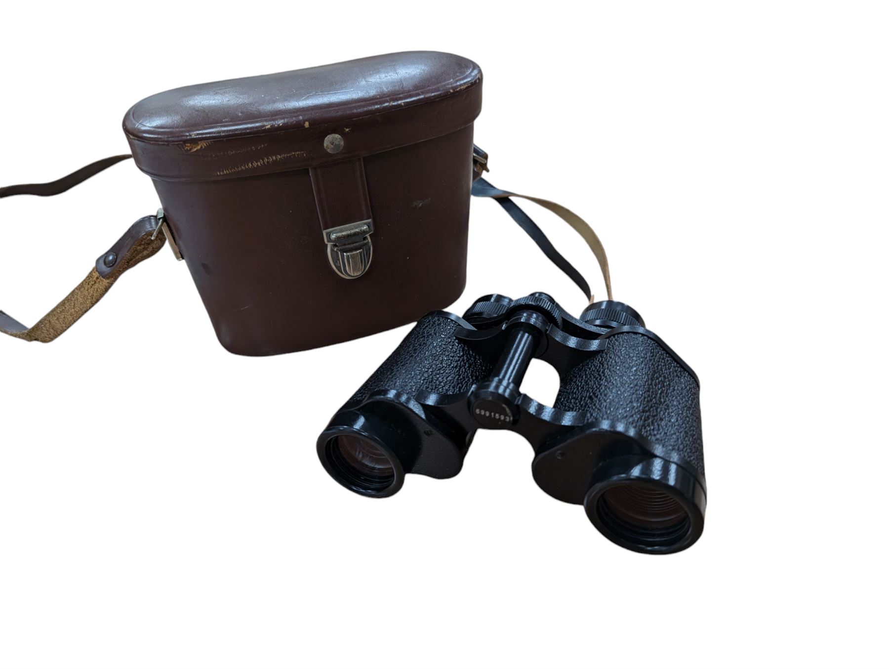 Pair of Carl Zeiss Jena Deltintem 8x30 binoculars, in carry case