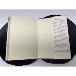 Boris Pasternak; Doctor Zhivago, Wm Collins Sons & Co, 1958, first English edition 