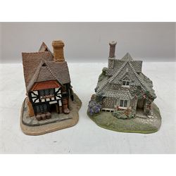 Eleven Lilliput Lane models, to include St Marks, Rose Cottage, Puffin Row, Village School, Swan Inn etc, all boxed