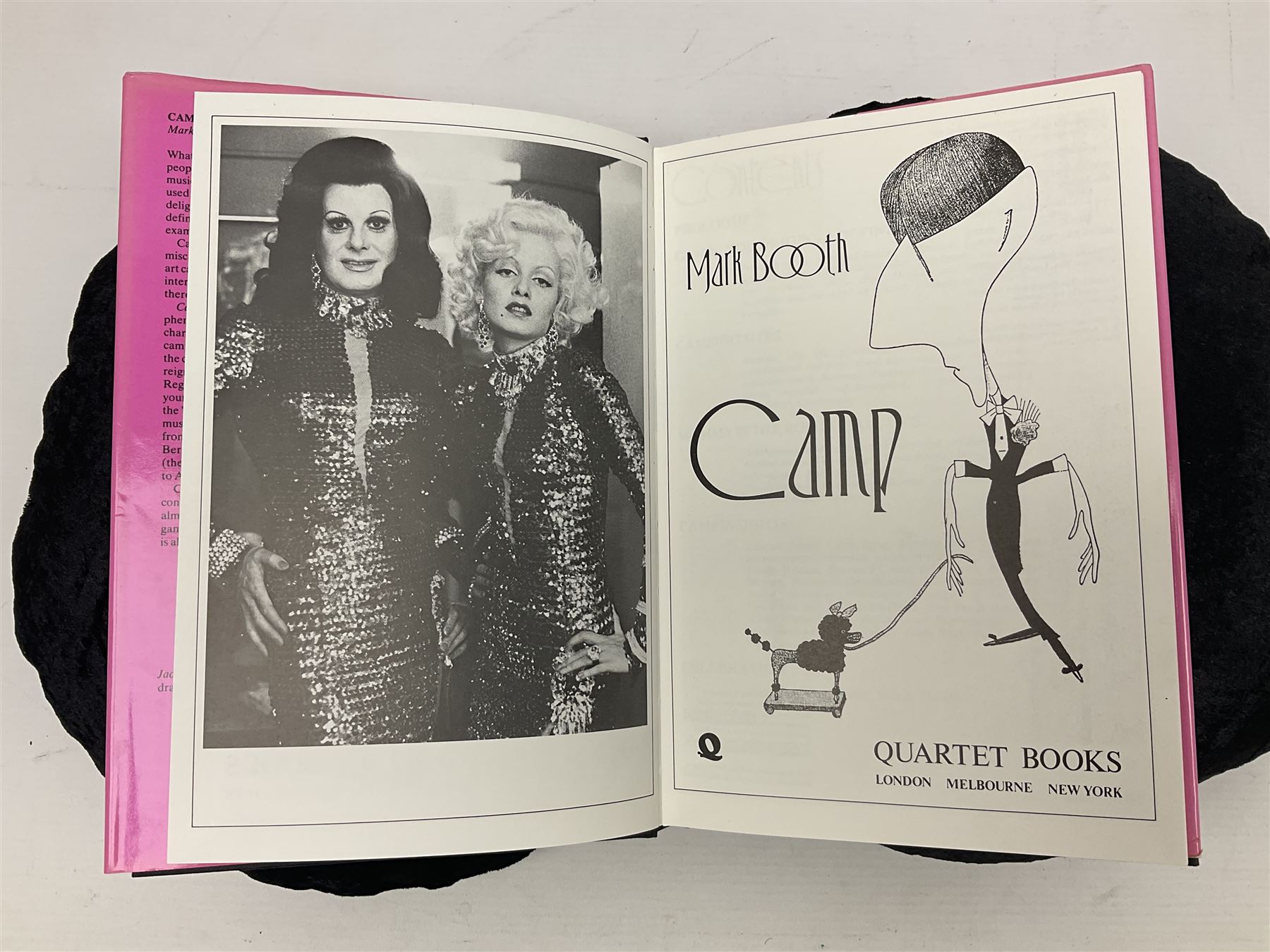 Four reference books, comprising Eric Gill Engravings, Saucy Ladies, Wilde's Last Stand and Camp  