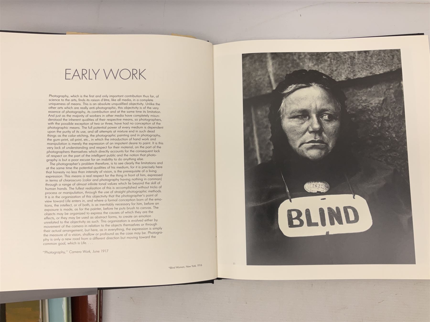 Seven photography reference books, to include Edward Weston, Paul Strand, Alfred Stieglitz, Sam Haskins etc 