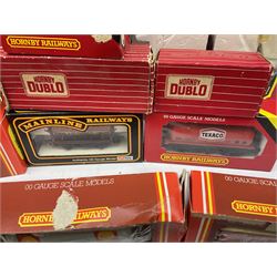 Hornby '00' gauge - GWR Branch Passenger train set; boxed; six boxed and three unboxed wagos; Hornby Dublo Deltic Type diesel Co-Co locomotive, Royal Mail TPO carriage and nine wagons; quantity of track etc
