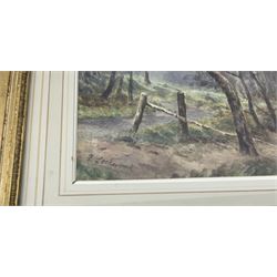 Florence Lockwood (British 1861-1937): Cottage in the Woods, watercolour signed 23cm x 31cm
Notes: Florence Lockwood was a notable suffragette