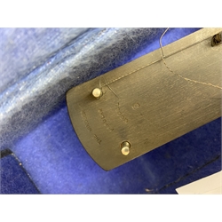  Windsor Popular Model 3 five-string banjo, impressed mark and maker's label and retailer's plaque for 'Leonard Dews 10 Euston Street also 43 Market Street, Blackpool', L89cm, in carrying case  