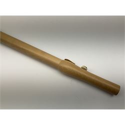 Moeck Flauto Leggero Barock Tenor 242L three-piece maple recorder, in carrying pouch