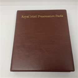 Queen Elizabeth II mint decimal stamps, mostly in presentation packs, face value of usable postage approximately 890 GBP