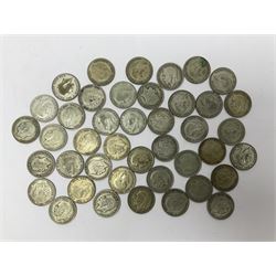 Approximately 580 grams of Great British pre 1947 silver half crown coins