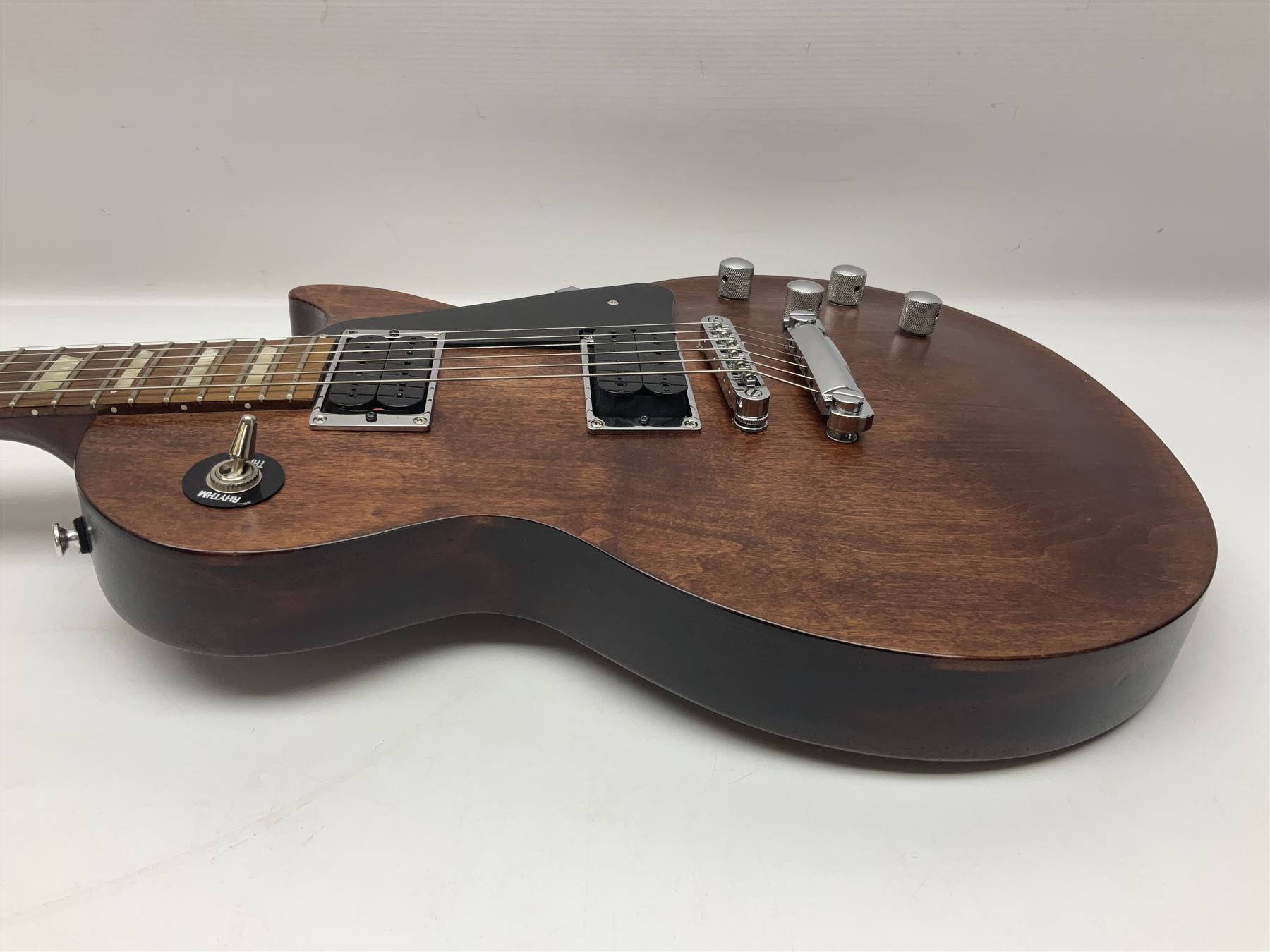 2012 American Gibson Les Paul Studio electric guitar, retro fitted with