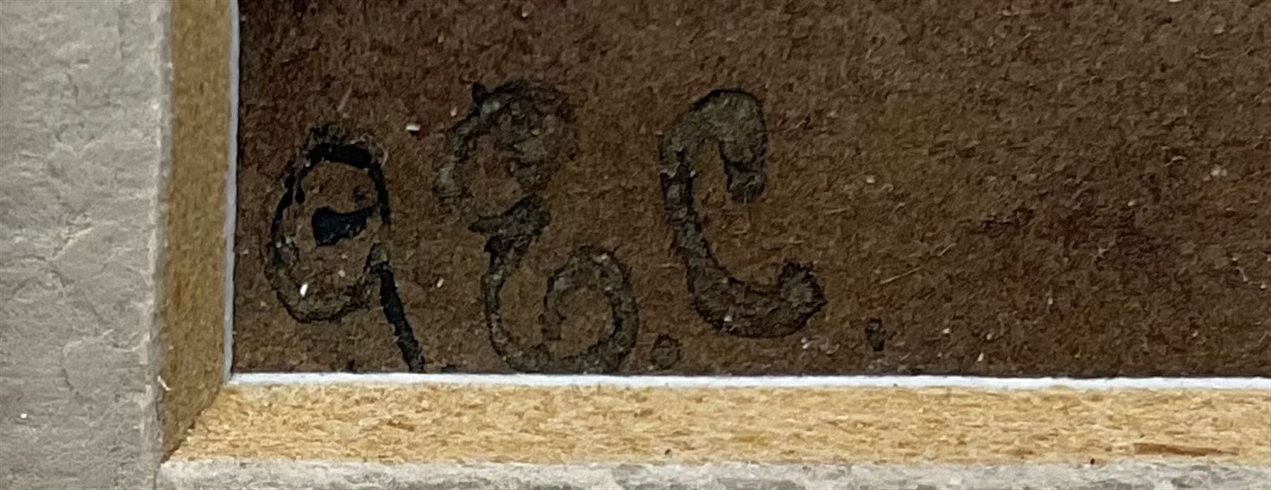 G E C (20th century): Still Life of Flowers, watercolour signed with initials 22cm x 17cm