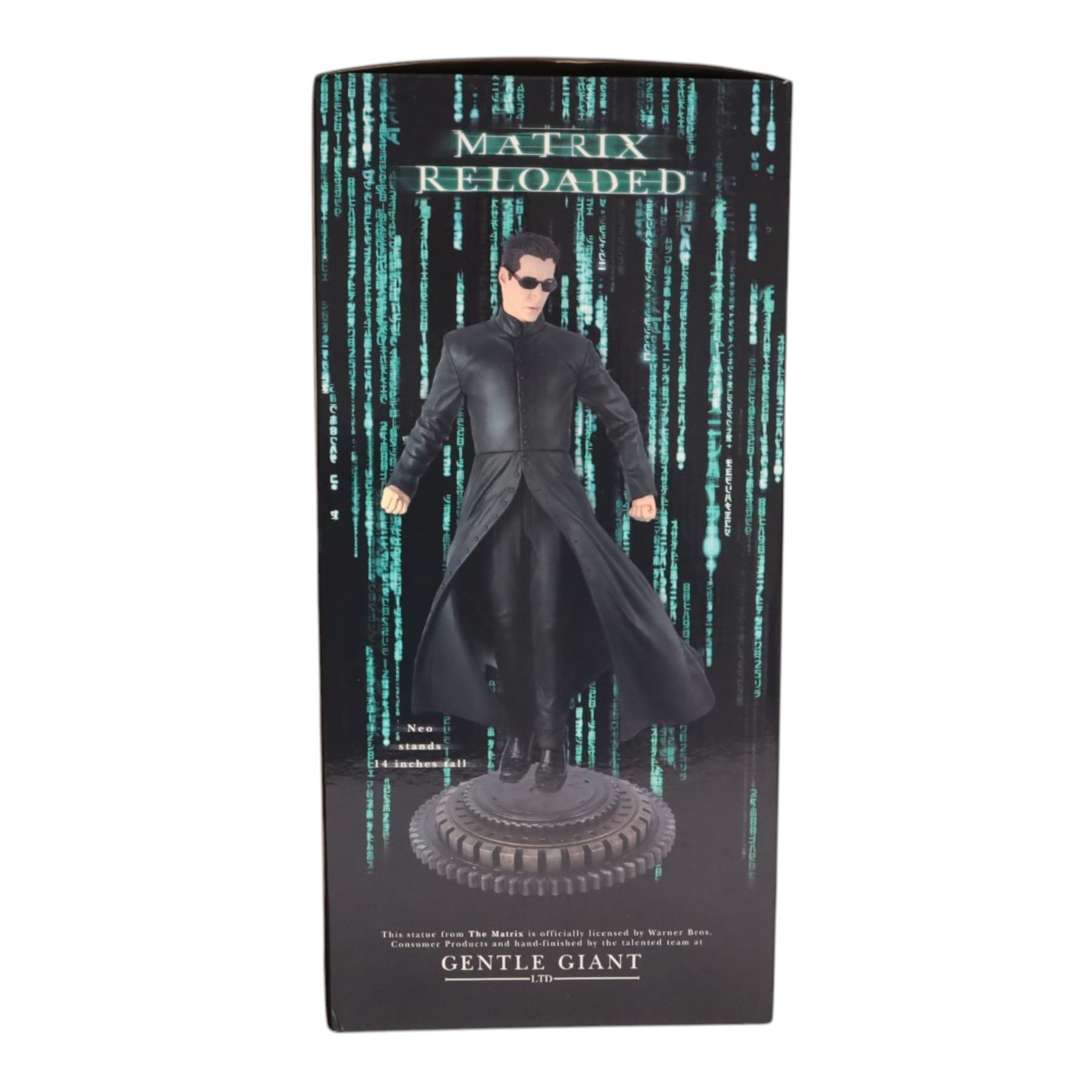 Gentle Giant limited edition The Matrix Neo Statue, no. 7586, limited edition no. 829/1500, boxed with certificate of authenticity