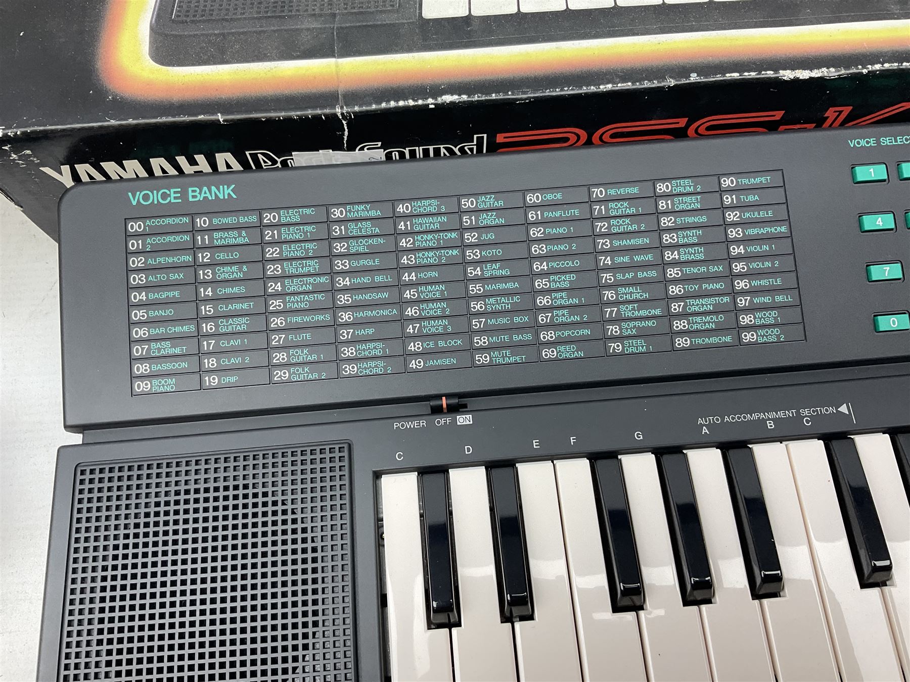 Boxed Yamaha Portasound PSS-140 electric Keyboard