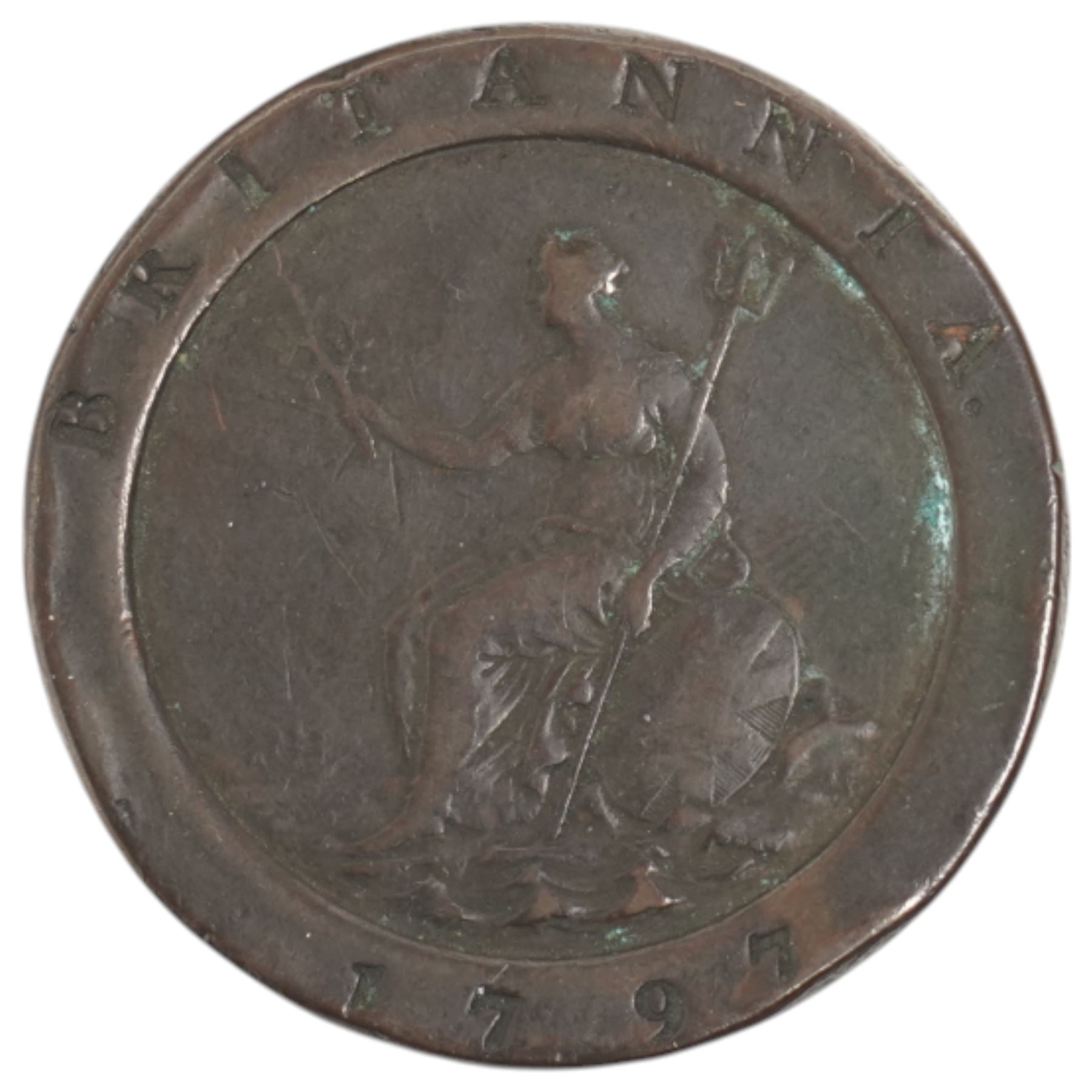 Collection of 18th century and later Great British coins, including 1797 cartwheel two pence, 1797 cartwheel one penny, William IV 1836 silver half crown, Queen Victoria 1890 silver half crown, eight silver shillings 1817-1914, nine silver shillings 1921-1945, collection of silver threepences, and further copper coins