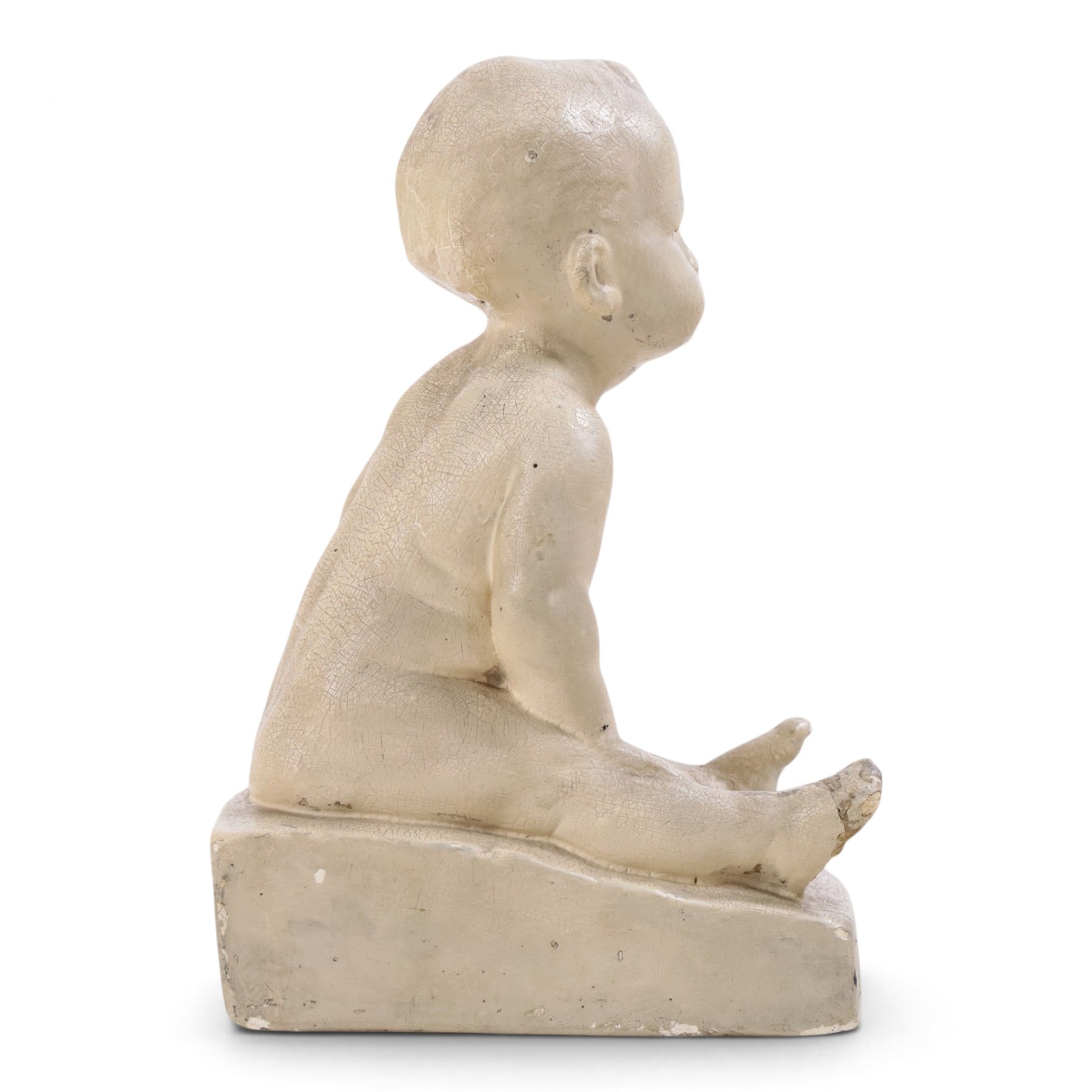 Ferdinand Blundstone 'The Boss' sculpture, signed reverso, H20cm