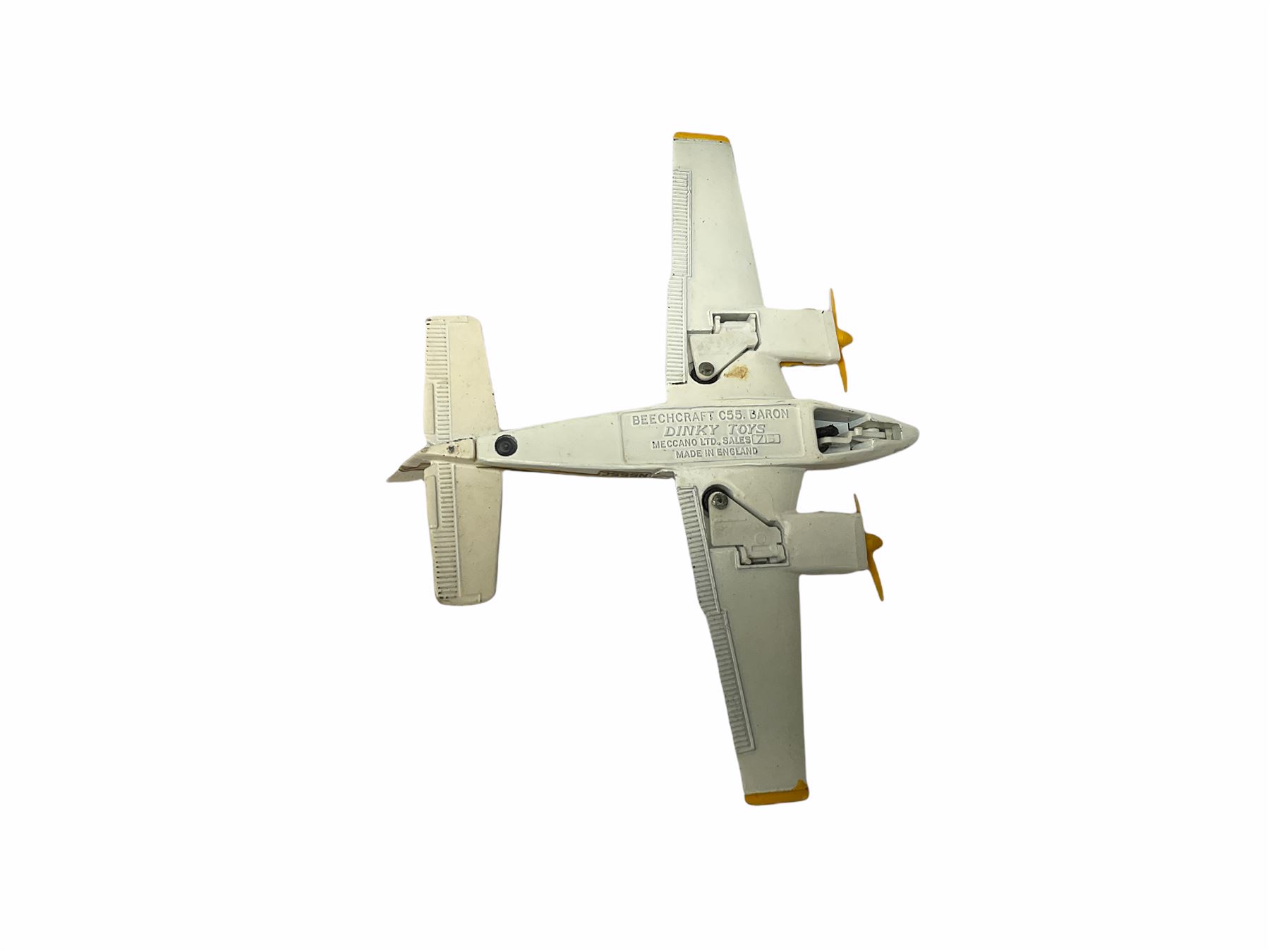 2 Avions Dinky Toys – Junker JU87B Et Beecraft C55 Baron, Occasion