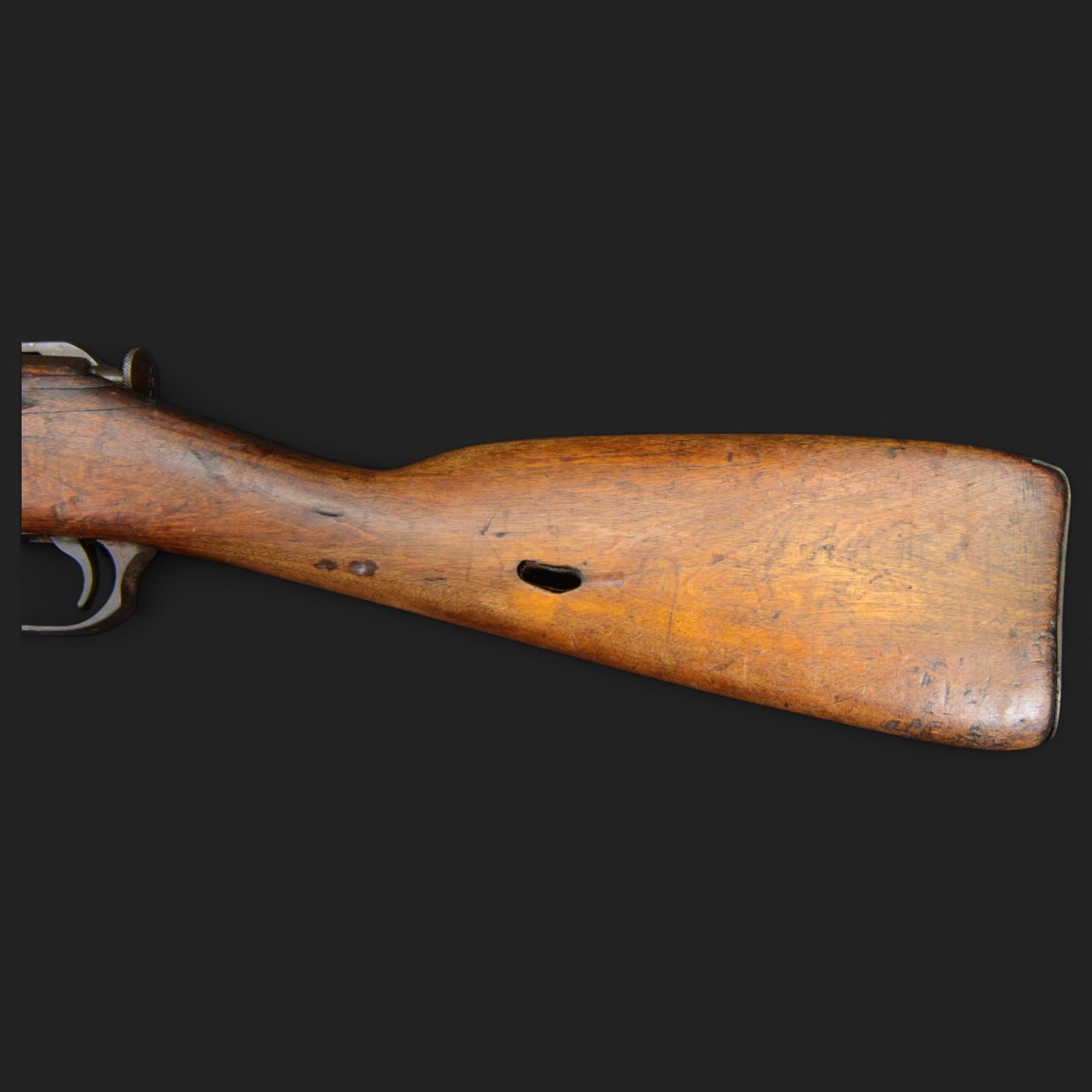 REGISTERED FIREARMS DEALER ONLY De-activated Russian Mosin Nagant 7.62x54RMN2575 bolt action rifle, serial number 117,  72cm (28.5