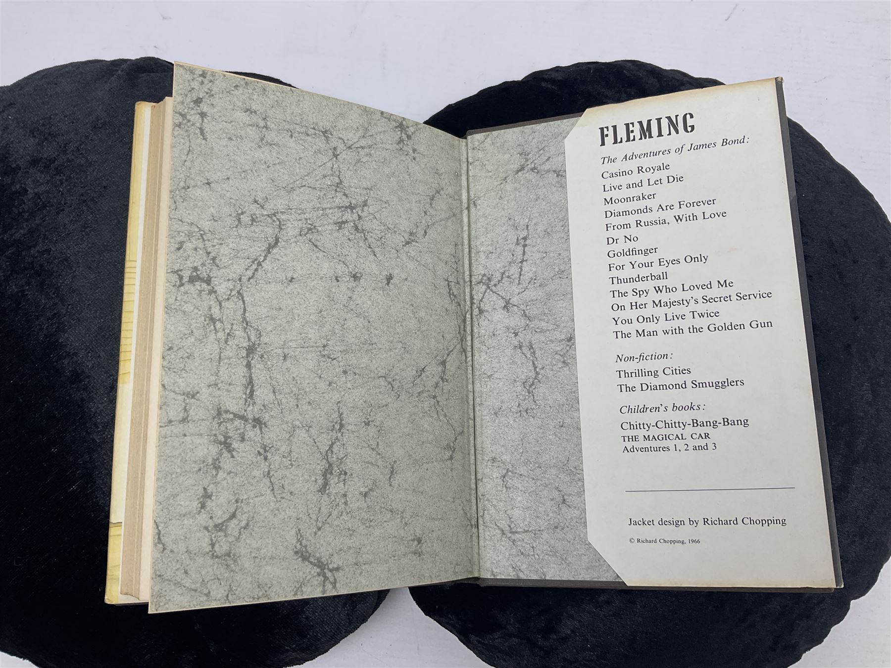 Ian Fleming: Octopussy and The Living Daylights. 1966 First edition with dustjacket; together with From Russia With Love. Book Club edition with dustjacket (2)