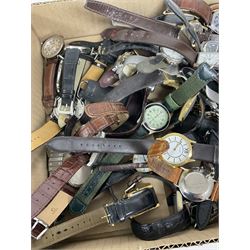 Collection of wristwatches including Guildcraft by Gruen, Sekonda, Lorus, Skagen, etc