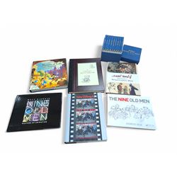 Collection of Disney animation and drawing books, including Walt Disney's Nine Old Men fli...
