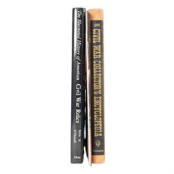 Three US Civil War Relic reference books, comprising North South Trader's Civil War Price Guide 4th edition, Francis Lord; Civil War Collector's Encyclopaedia and Stephen Sylvia and Michael O'Donnell; The Illustrated History of American Civil War Relics    