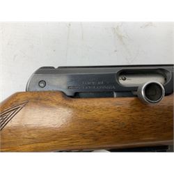 BRNO Model 581 semi-automatic .22 rifle, the 56cm barrel threaded for a sound moderator, serial no.4169, L101cm FIREARMS CERTIFICATE REQUIRED OR RFD