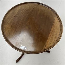 Early 20th century mahogany wine table
