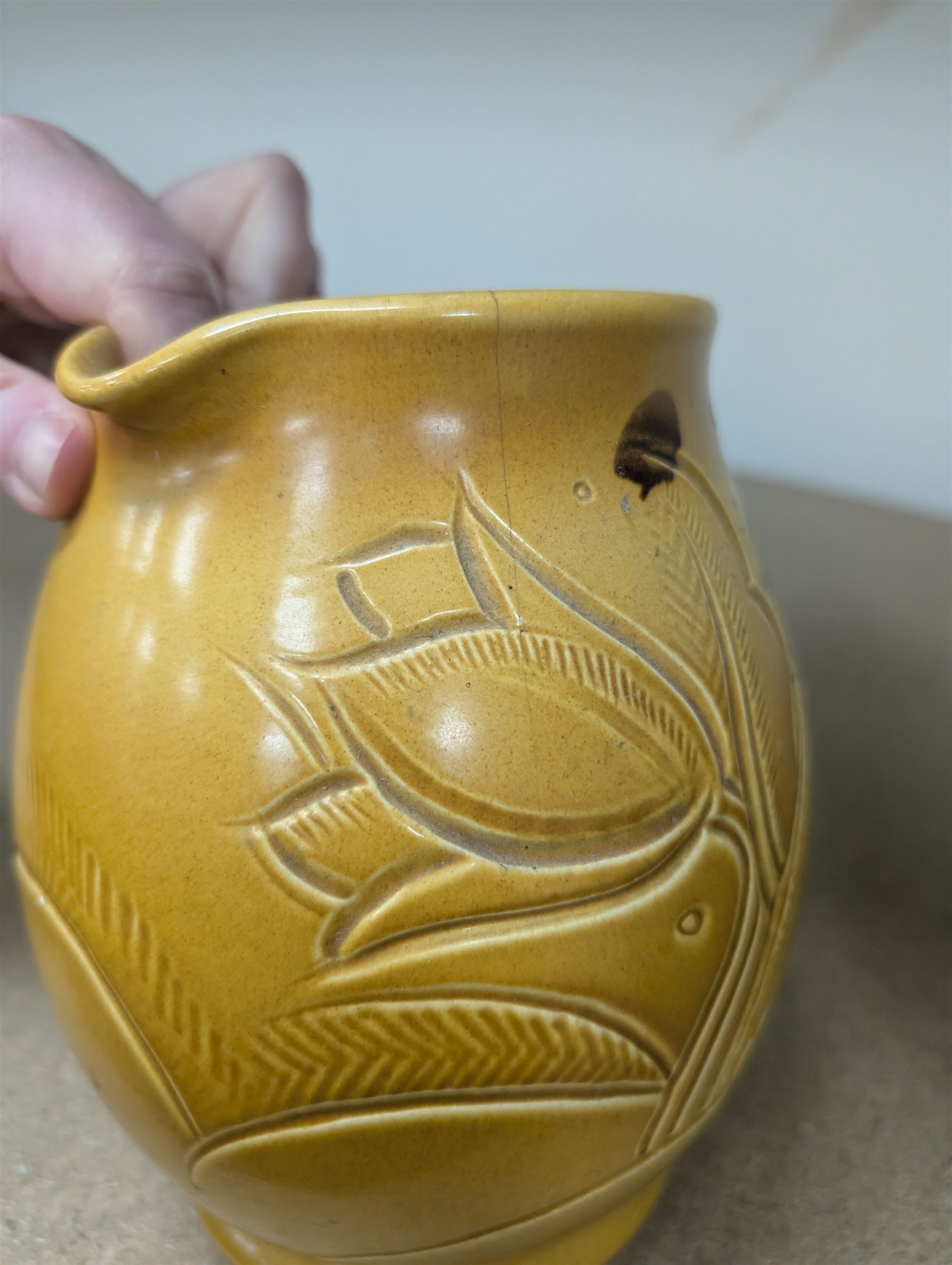 Collection of Susie Cooper ceramics, including jugs, vases and a teapot 