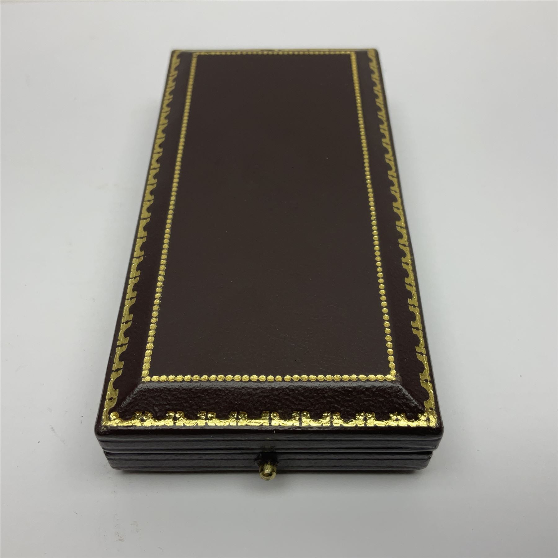 Victoria Cross, an official Hancocks & Co, London replica, the reverse engraved 'Hancocks 36', in fitted leather case of issue; Auctioneer's Note: The Victoria Cross was instituted on 29th January 1856, with the first awards backdated to 1854, and in the first 150 years of its existence was awarded on 1,355 occasions (1,352 Crosses and 3 Second Award Bars). To mark the 150th Anniversary, the London jewellers Hancocks, who have manufactured every Victoria Cross ever awarded, issued a limited edition replica, the replicas all individually numbered on the reverse, with the edition limited to 1,352 replica crosses. The No.36 apparently relates to actions by Capt. A. Henry of the Land Trans Corps at Inkerman 5/11/54 reported in the London Gazette 24/02/57.