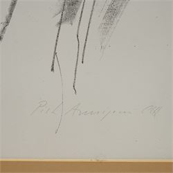 Pietro Annigoni OMRI (Italian 1910-1988): Nude and Portrait Studies, set of eight sanguine and monochrome prints, two numbered editions each signed in pencil or pen max 66cm x 50cm (8)