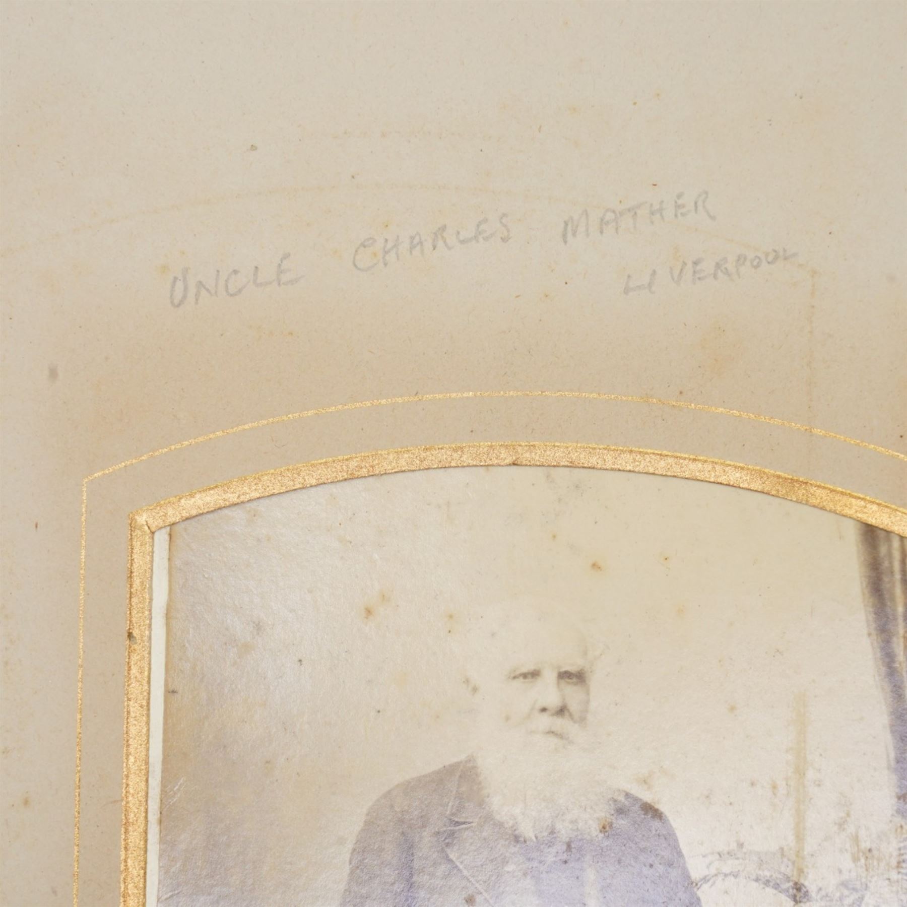 The Mather Family Archive - An extensive collection dating from 1690 to the 19th century of family indentures including Wills, Leases, Conveyances, Abstracts of Title etc .together with two 19th century photograph albums, ambrotypes, autograph and scrap books, ledgers etc and wall shields with the Mather crest, family tree etc.
The Mather family of Lancashire has a lineage of considerable historic interest on both sides of the Atlantic.  The family trace back to Richard Mather (1596-1669) a prominent Puritan minister who emigrated to New England in 1635. His descendants in America include his son, Increase Mather (1639-1732), president of Harvard College and his grandson Cotton Mather (1663-1728) who was an influential theologian and writer of early American history