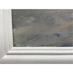 Neil Tyler (British 1945-): 'Criccieth - North Wales', oil on canvas signed, titled verso 40cm x 50cm