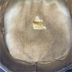 WW2 German Luftwaffe Officer's visor cap with cloth badges
