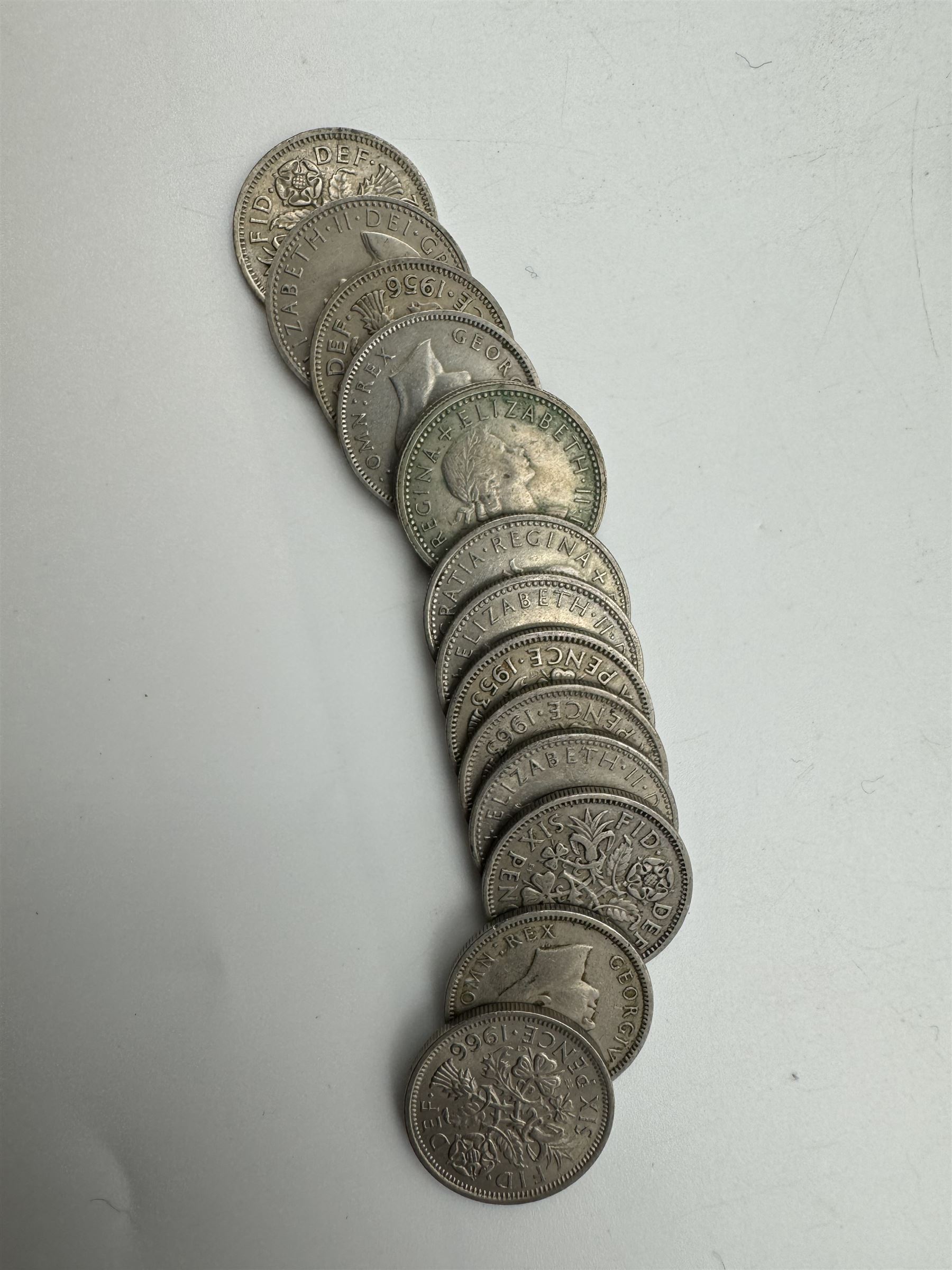 Approximately 250 grams of Great British pre 1947 silver coins, including half crowns etc, pre-decimal pennies and other coinage