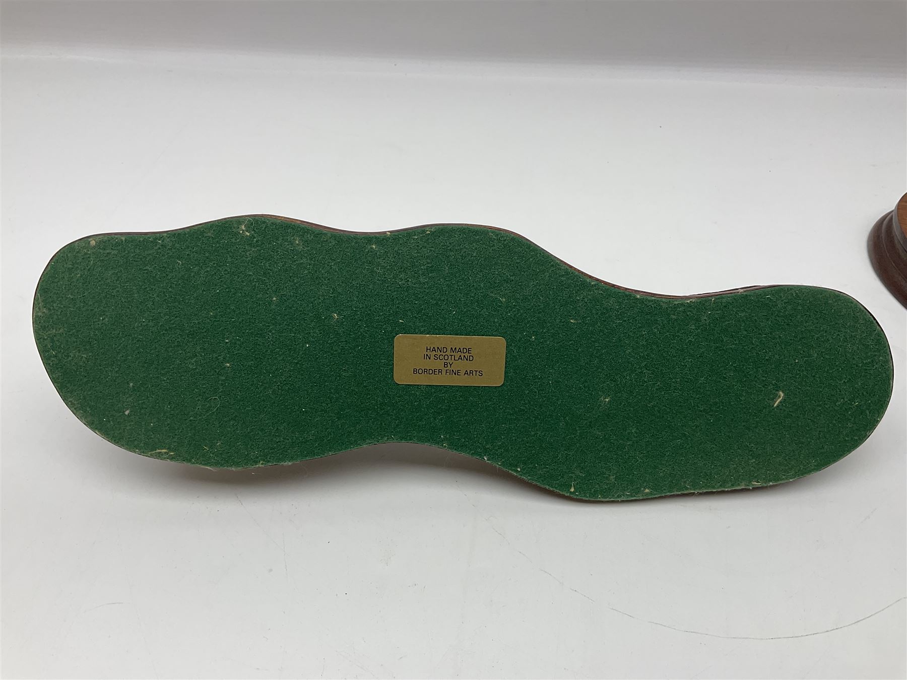 Two Border Fine Arts figure groups, comprising Black faced Ewe & Border Collie no B104 by Ray Ayres and To The Tup Sale, no JH72 limited edition 383/1850, both on wooden base, one with certificate