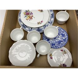 Bjørn Wiinblad for Rosenthal 'Sommer Traum' charger, together with Heinrich & Co plate, pewter cups and other items 