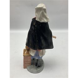 Royal Doulton figure, Nurse HN4287, modelled by Adrian Hughes, with printed mark beneath, H22cm