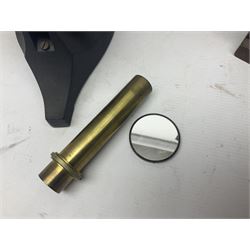 Four microscopes, comprising Nomo Biolam, RCS Zoo Lab 240, R Beck no 13756 and one other