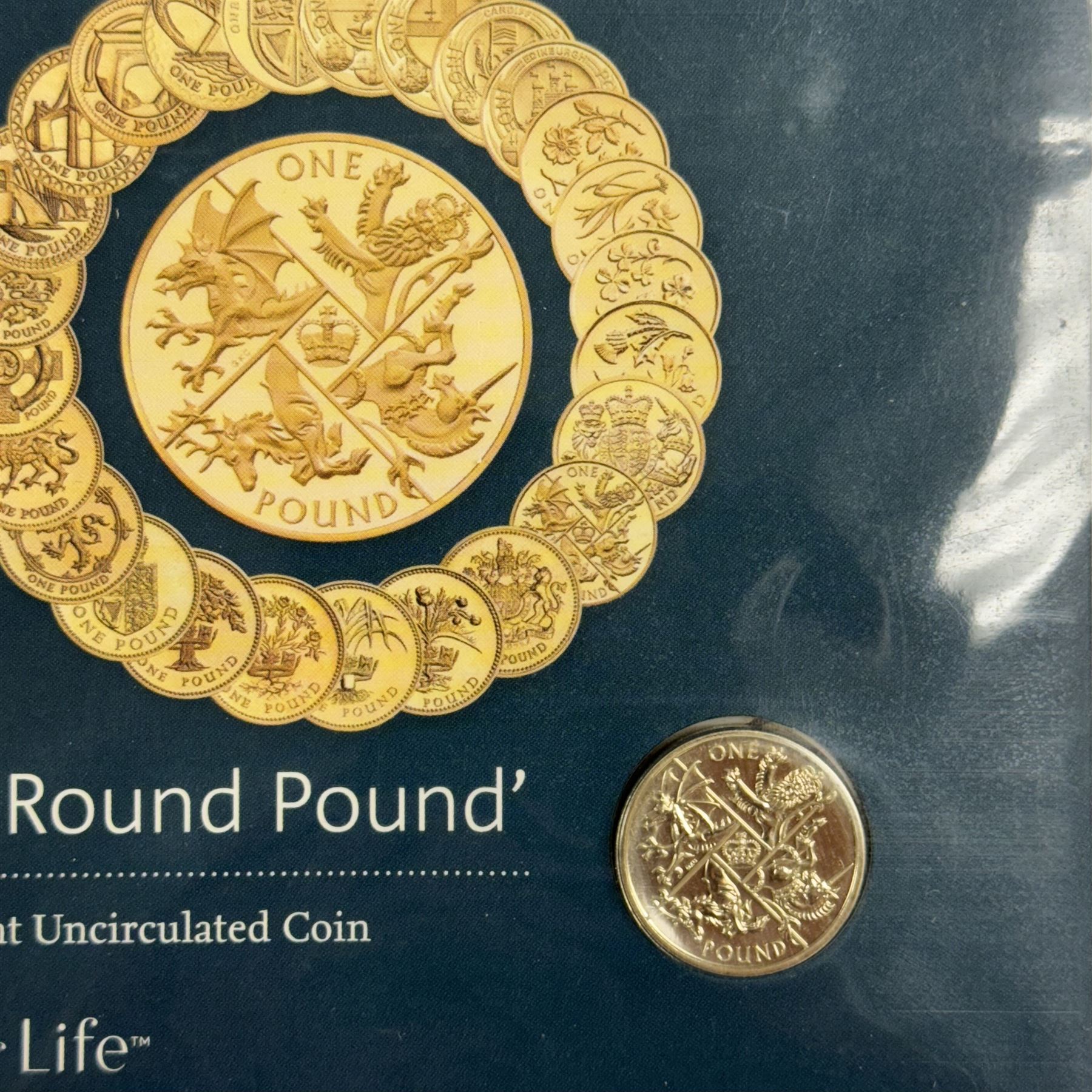 Nineteen The Royal Mint United Kingdom uncirculated commemorative coins or sets, including Queen Elizabeth II 1989 '1689 1989' two pounds, 2001 'Victorian Anniversary' crown, 2003 'Coronation Jubilee' five pounds, 2004 'Britain's new coinage' three coin set, 2005 'The End of WWII' two pound, 2006 'Her Majesty Queen Elizabeth II Eightieth Birthday', 2015 'The Royal Navy' two pounds, 2016 'The Last Round Pound', 2022 '1926-2022' five pounds, King Charles III 2023 'The Coronation' five pounds etc