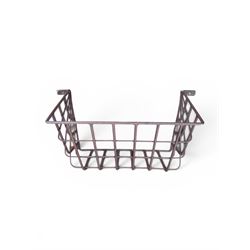 Large country stables wrought iron hay rack