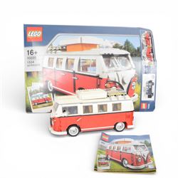 Lego Volkswagen T1 Camper Van no. 10220, built with box and instructions 