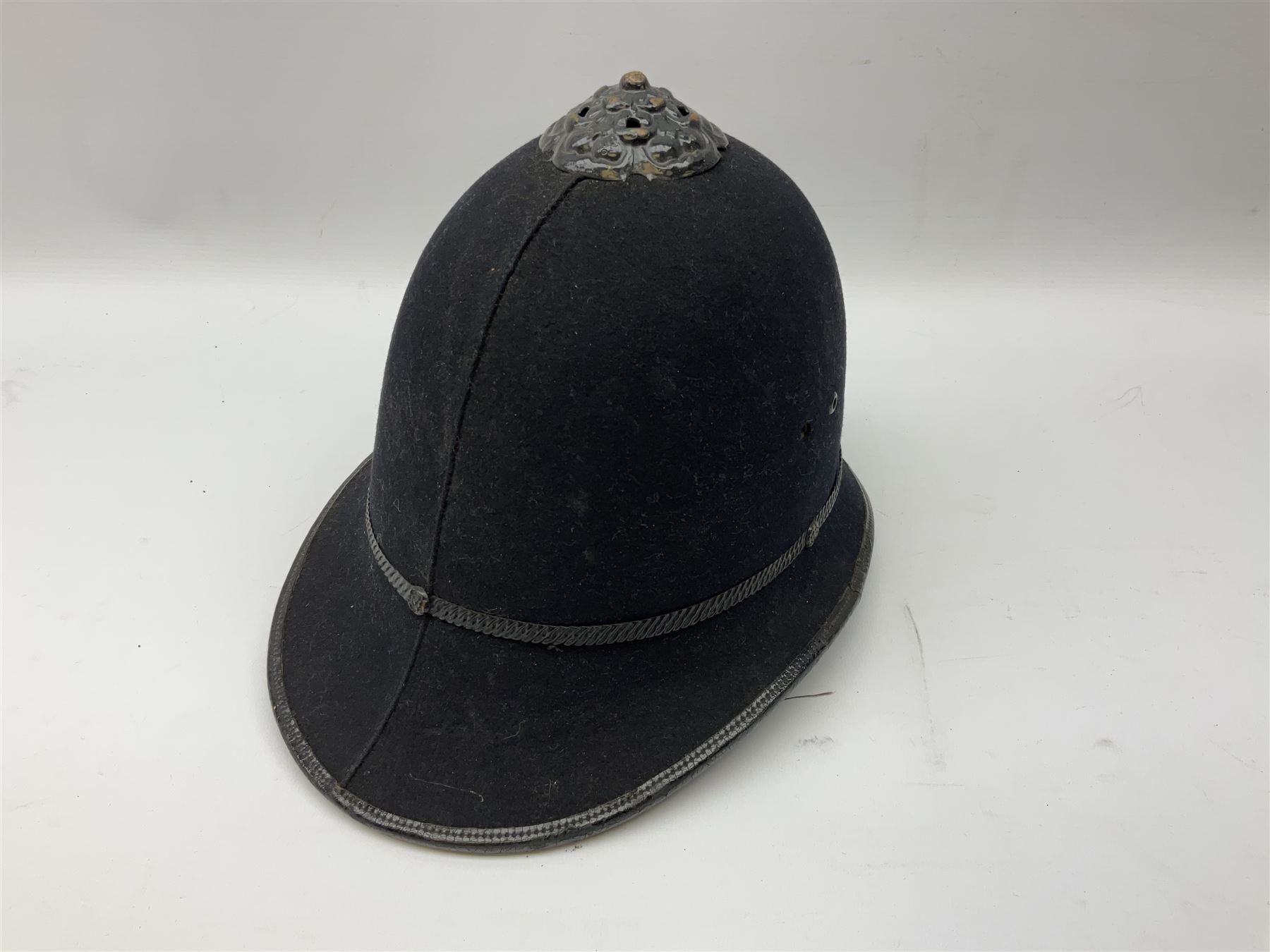  Hull City Police - Christys London helmet with king's crown night plate and a peaked cap (2)  