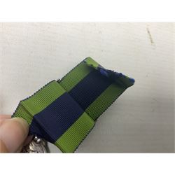 George V India General Service Medal with Burma 1930-32 clasp awarded to 4983 Sep. L. Achhman 1-17 Dogra R.; with ribbon