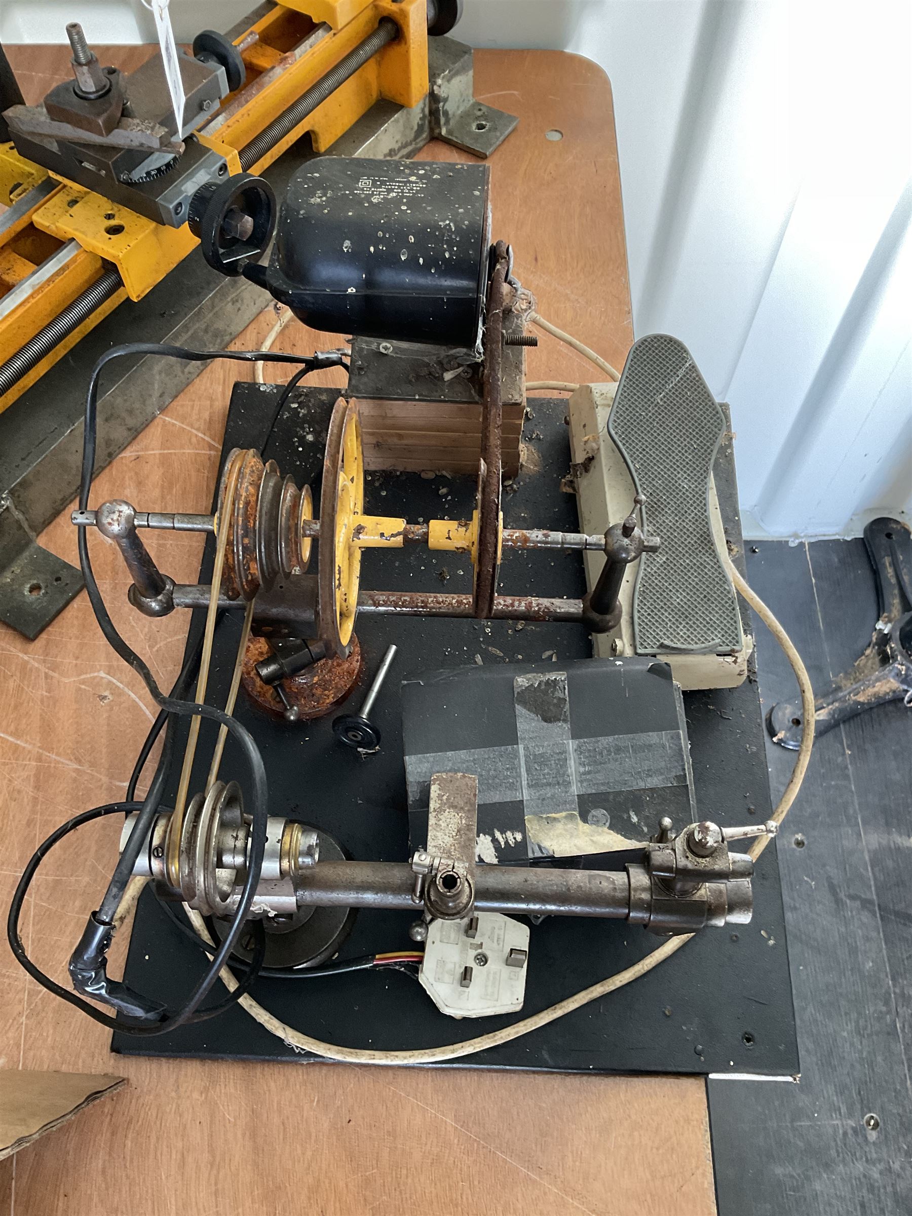 ''EMCO compact 5 '' lathe And '' lorch Schmidt'' mini lathe . - THIS LOT IS TO BE COLLECTED BY APPOINTMENT FROM DUGGLEBY STORAGE, GREAT HILL, EASTFIELD, SCARBOROUGH, YO11 3TX