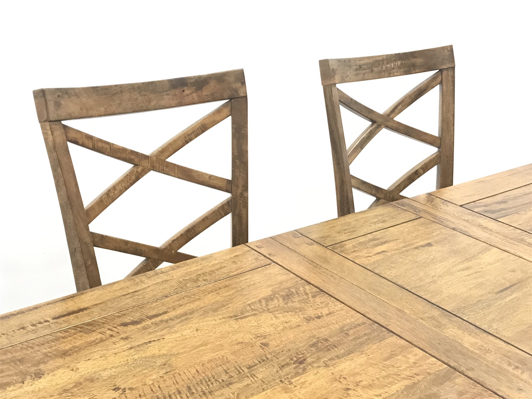 Barker & Stonehouse Frontier Range mango wood rectangular dining table