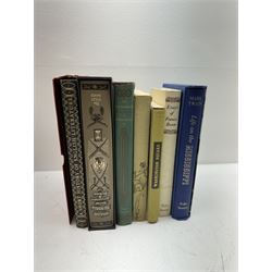 Folio Society; twenty six volumes, including A Short History of English Literature, Life on the Mississippi, Fathers and Sons etc 