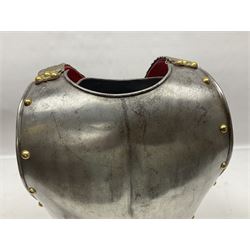Copy of a Belgian Cuirass breastplate and backplate