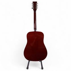 Eastwood six string acoustic guitar, model no. ED40H, guitar L104cm