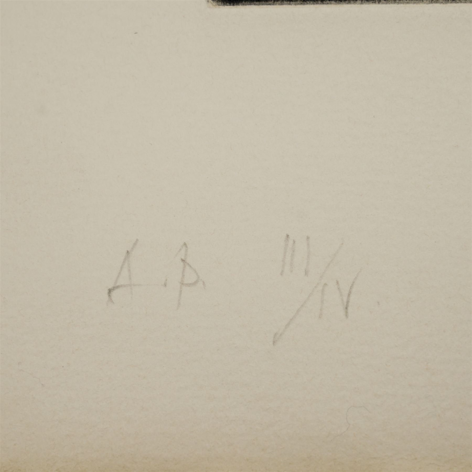 Robyn Denny (British 1930-2014): 'Graffiti 25', etching signed titled dated '77 and numbered AP III/IV in pencil 55cm x 41cm (unframed)