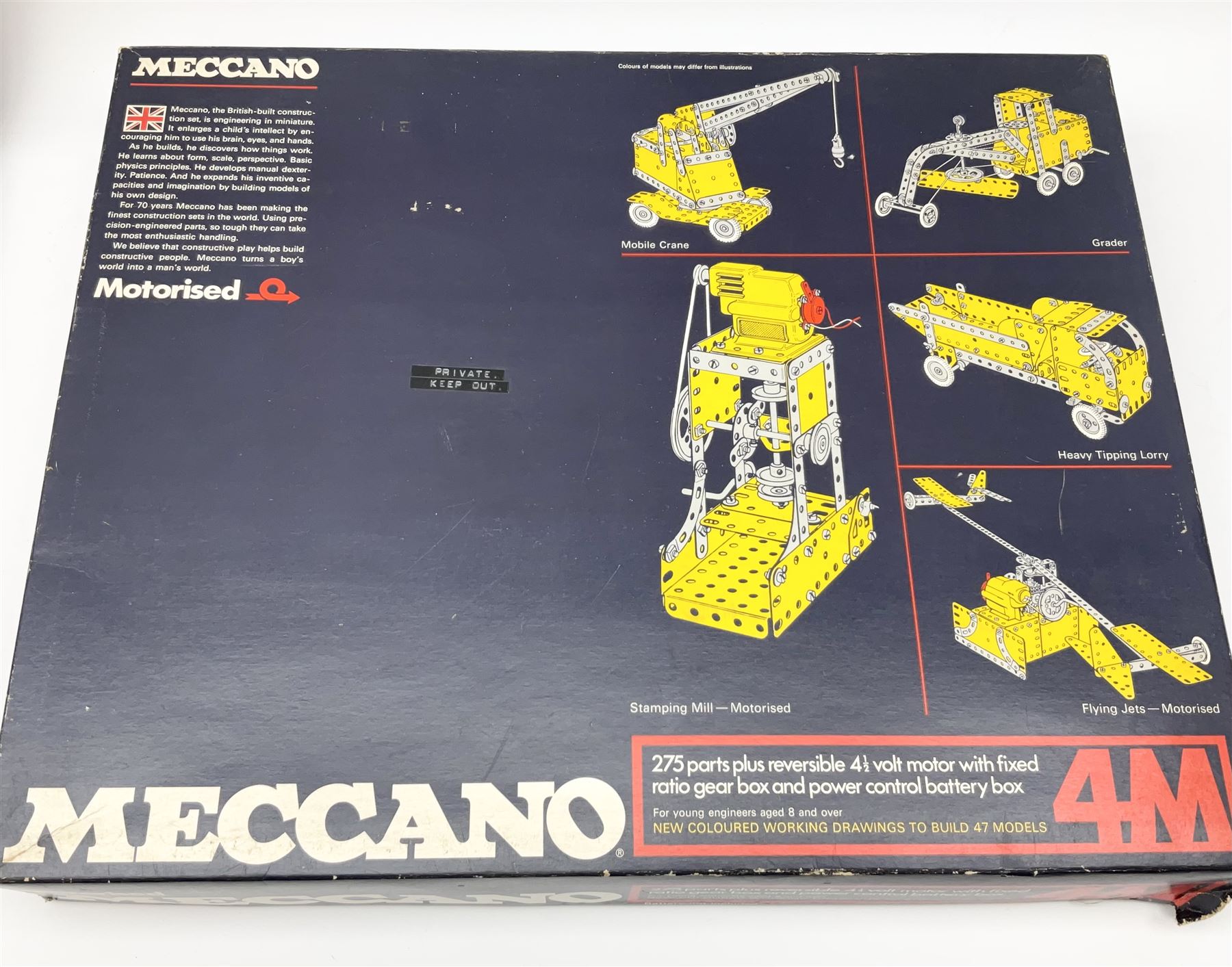 motorised meccano set
