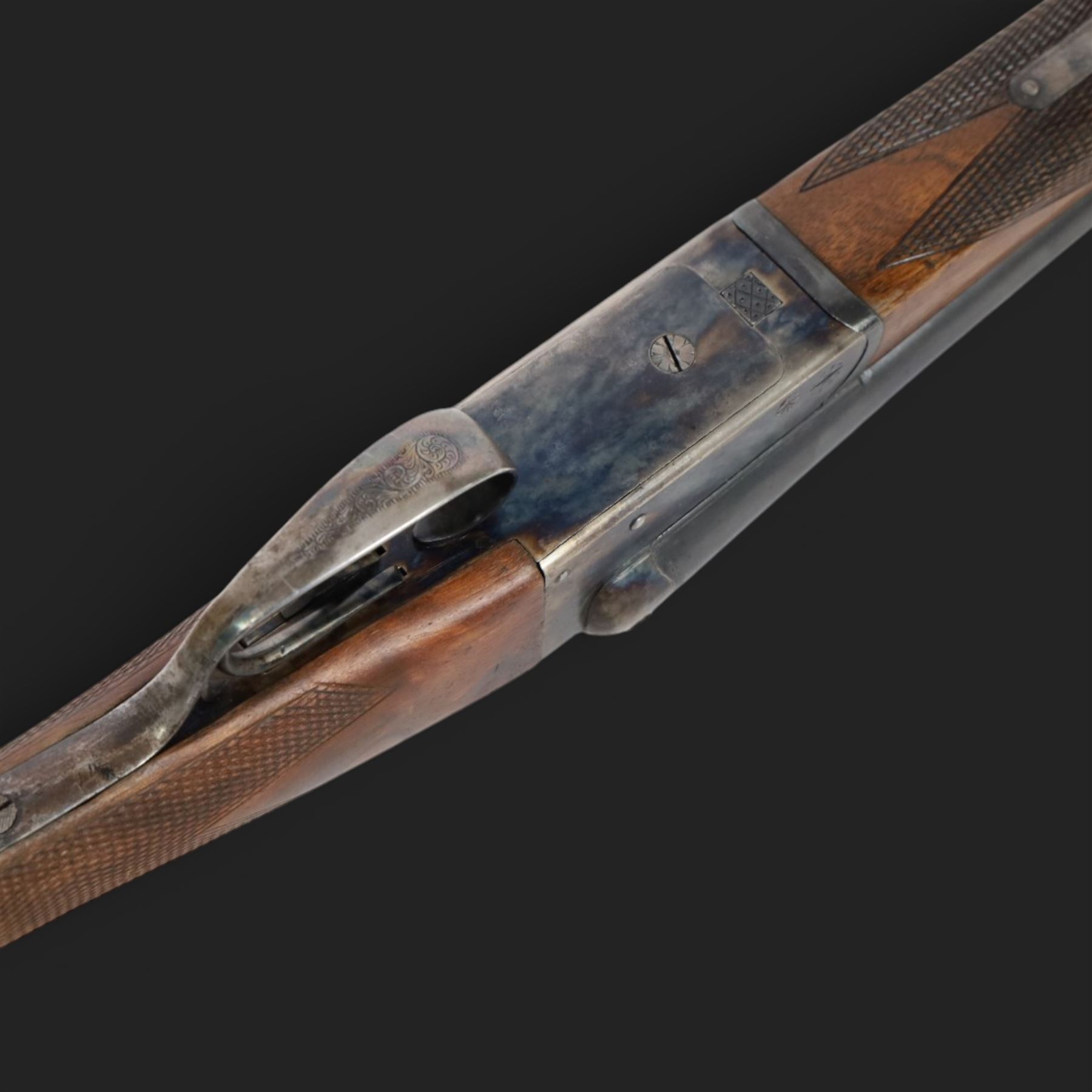 AYA Yeoman 20 bore double trigger, boxlock, side by side double barrel shotgun with 68.5cm (27